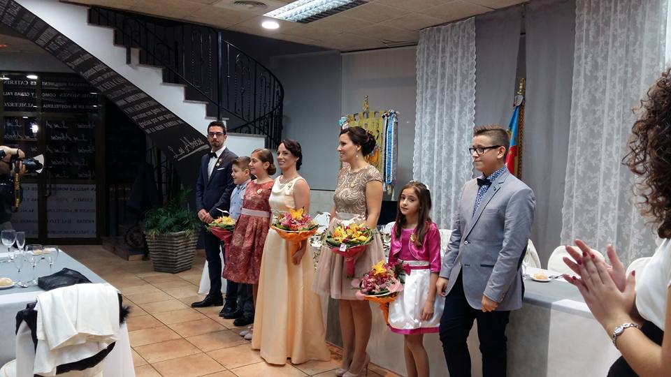  CENA DE PROCLAMACIÓN FALLERAS MAYORES 2016 FALLA PADRE MENDEZ