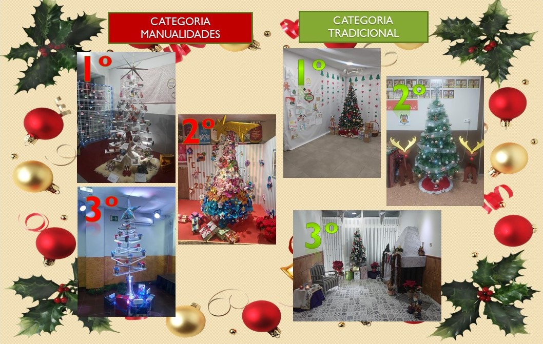  V CONCURSO DE ARBOLES DE NAVIDAD FALLA  POBLE NOU