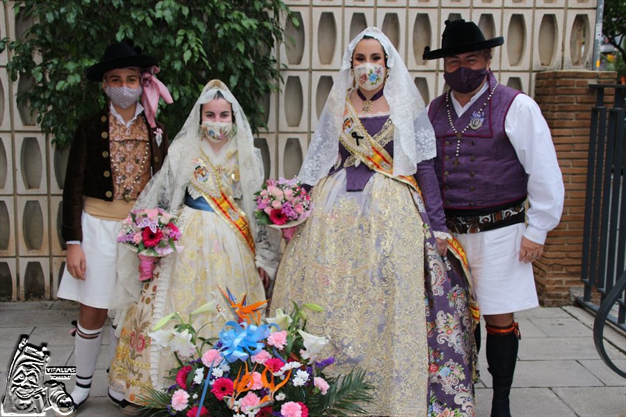  LAS FALLAS TORRENTINAS REALIZAN L’OFRENA A LA NOSTRA MARETA FALLA ZARAGOZA – PARC CENTRAL