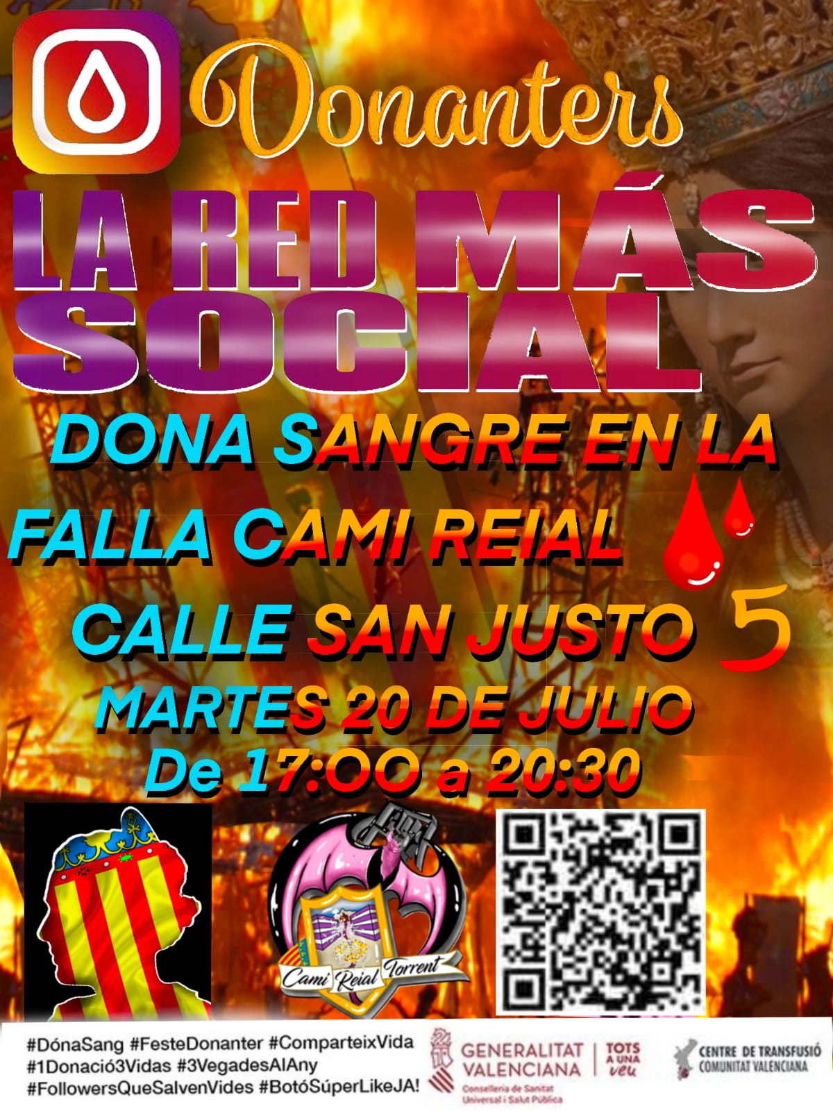  DONANTERS DE SANGRE FALLA CAMI REIAL