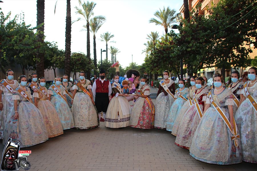  RECOGIDA DEL NINOT INDULTAT INFANTIL 2020/2021. FALLA CRONISTA