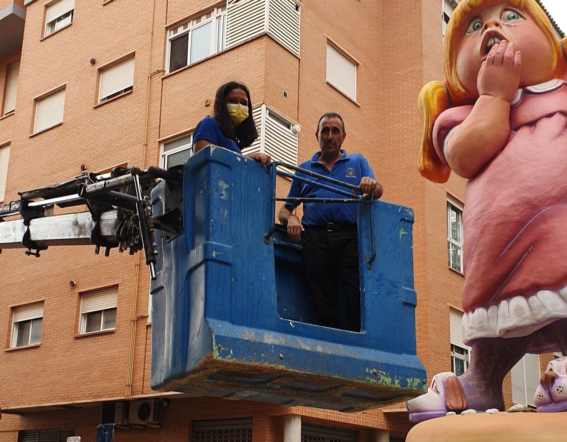  MOMENTOS DE LA PLANTA, FALLA PARC DE TRENOR