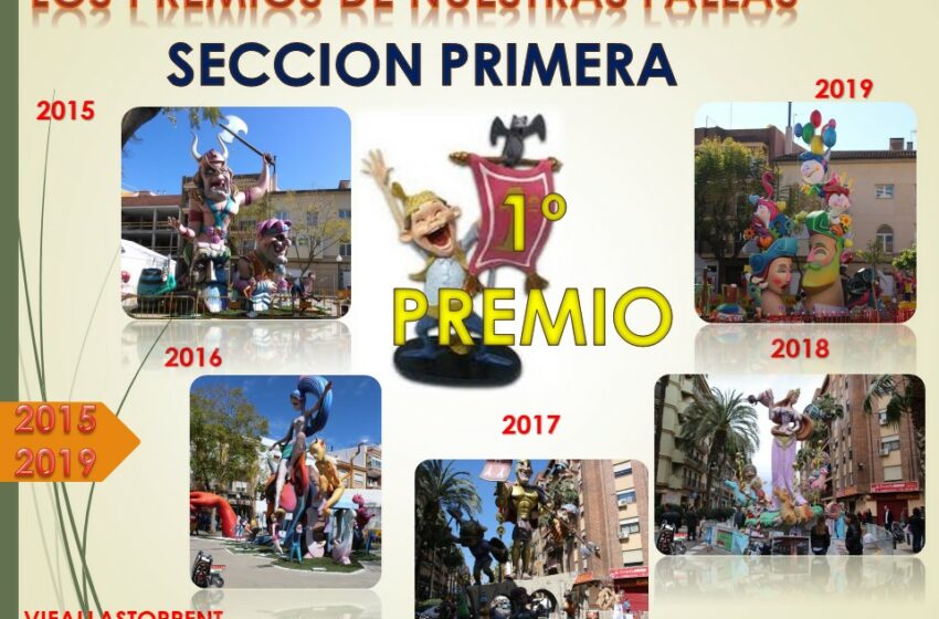  LOS PRIMEROS DE PRIMERA DEL 2015 AL 2019