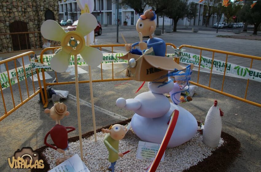  NUESTRAS FALLAS INFANTILES 2018, FALLA PLAÇA DE LA CONCORDIA