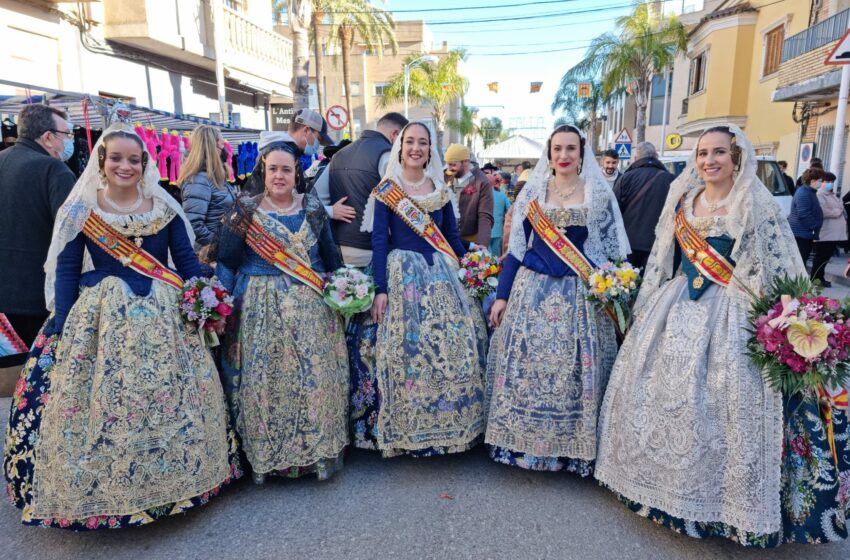  LAS FALLAS DE TORRENT EN LA OFRENDA DE MONTSERRAT 2022