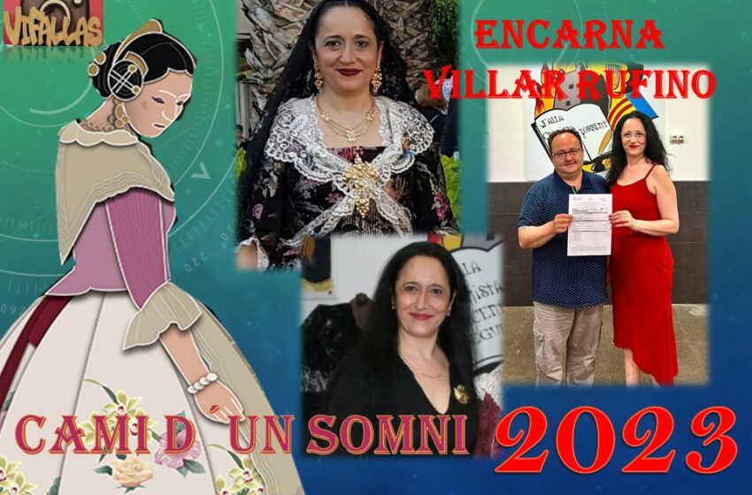  ENCARNA VILLAR RUFINO, CANDIDATA A LA CORTE DE HONOR Y FM 2023 DE TORRENT