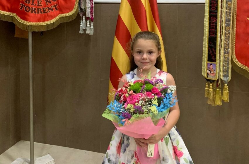  GEMMA TRAVER BARRERA, FALLERA MAYOR INFANTIL 2023.