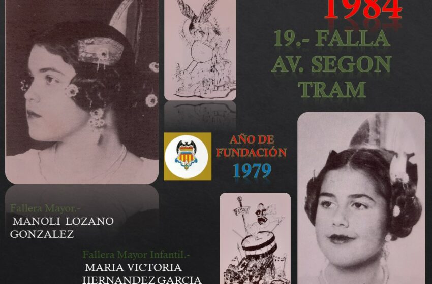  FALLAS EN EL RECUERDO AÑO 1984, FALLA SEGON TRAM AVINGUDA