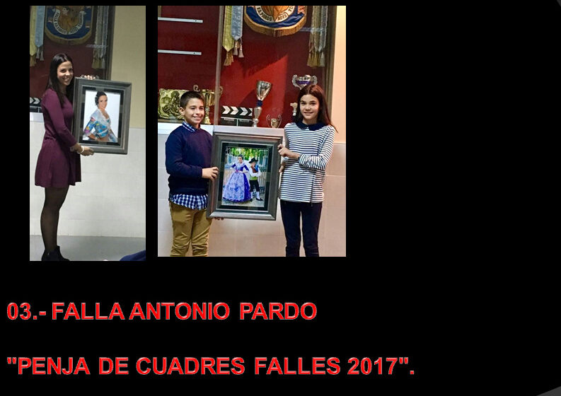  “PENJA DE CUADRES FALLES 2017”.