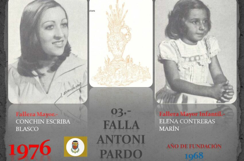  FALLAS EN EL RECUERDO AÑO 1976 ANTONI PARDO